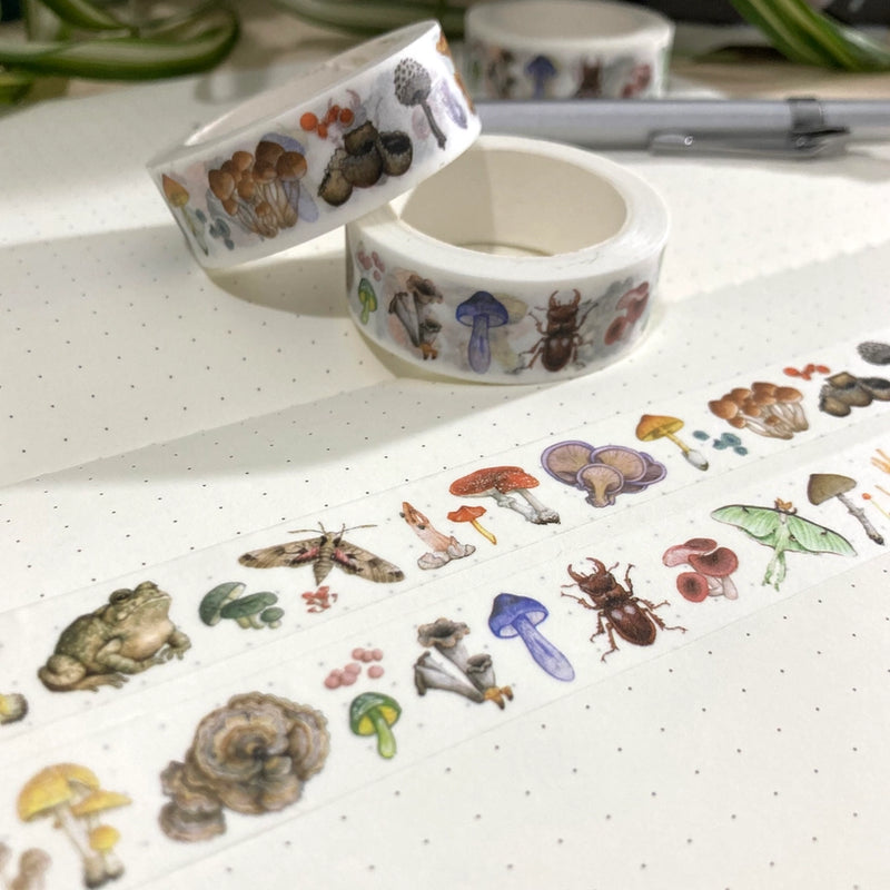 Fungi & Friends Washi Tape