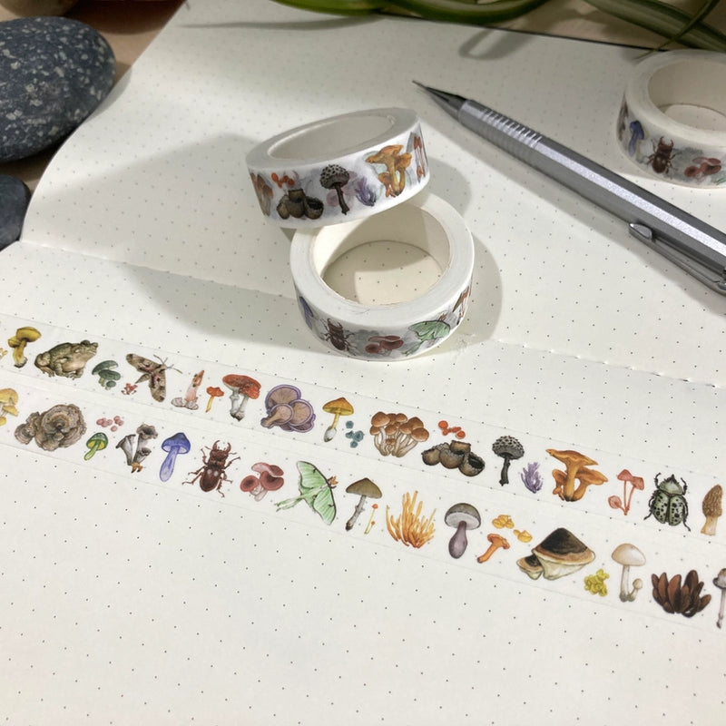 Fungi & Friends Washi Tape