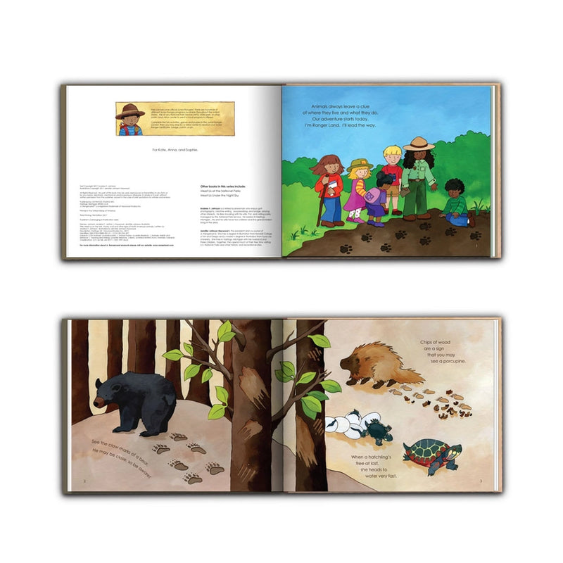 Meet Us on the Trail - Picture Book - Jr. Rangerland sample pages
