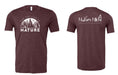 For the Love of Nature T-Shirt - heather maroon