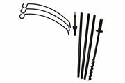 Three Arm Extended Reach Bird Feeder Pole Set