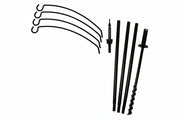 Four Arm Extended Reach Bird Feeder Pole Set