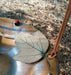 Hanging Bird Bath -Common Ninebark Leaf Bowl - leaf details