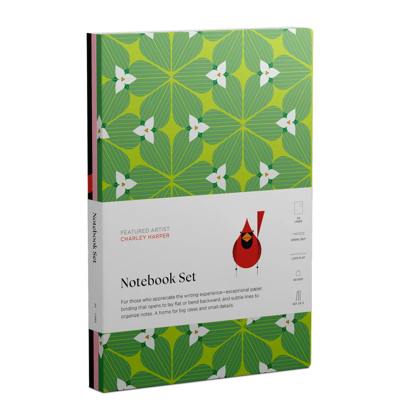 Charley Harper Set of 3 Notebooks