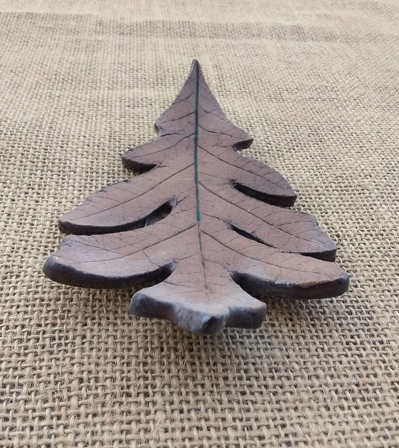 Stoneware Trinket Dish - White Oak