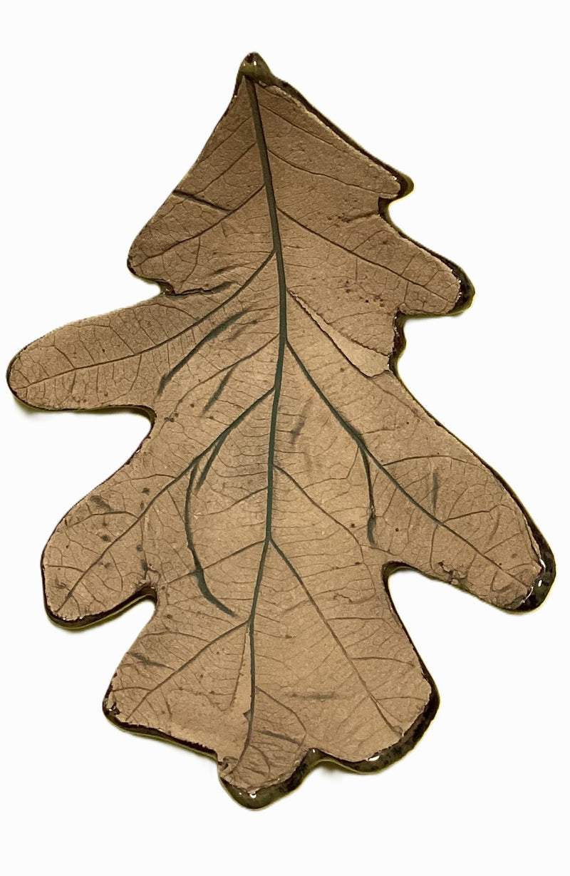 Stoneware Trinket Dish - White Oak
Medium