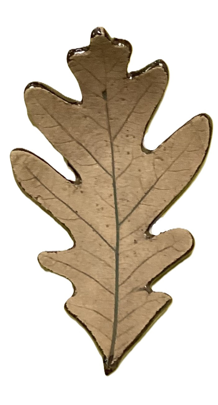 Stoneware Trinket Dish - White Oak
small