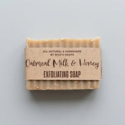 Honey Milk Oatmeal with Oats Exfoliating Soap