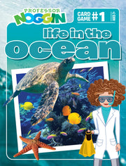 Prof. Noggin Life in the Ocean Card Game