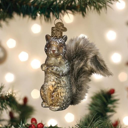 Vintage Squirrel Ornament
