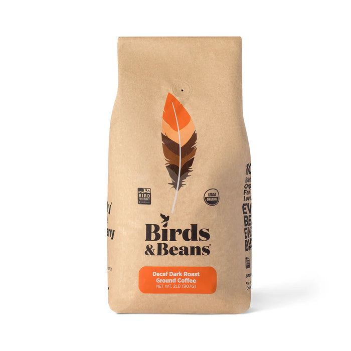 Baltimore Oriole Decaf Dark Roast Whole Bean Coffee in 2 lb. bag