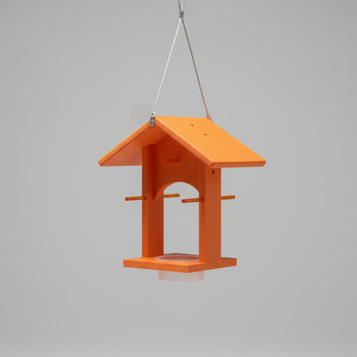 Oriole Feeder - Orange Recycled Plastic