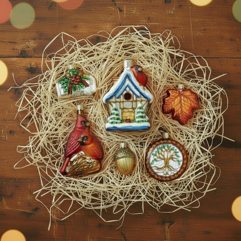 Northern Christmas Ornament Bundle - Set of 6