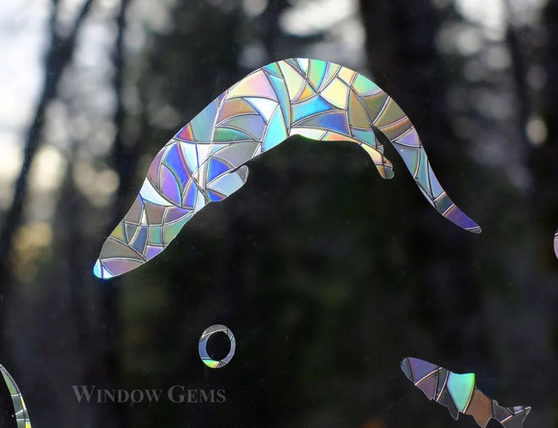 River Otter Window Clings