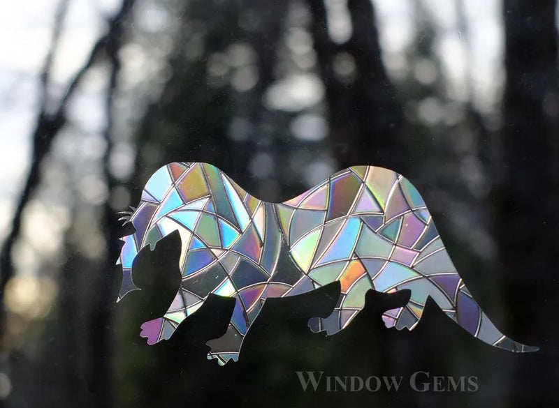 River Otter Window Clings