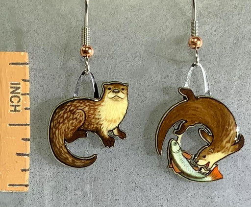 River Otter Earrings