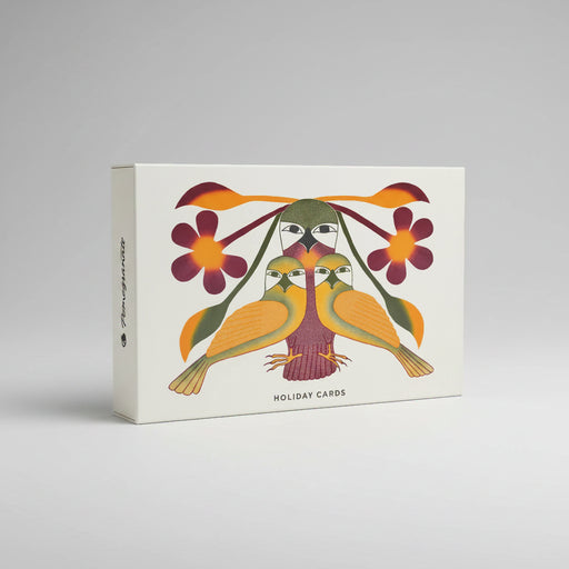 Kenojuak Ashevak: Resplendent Owl Small Holiday Cards