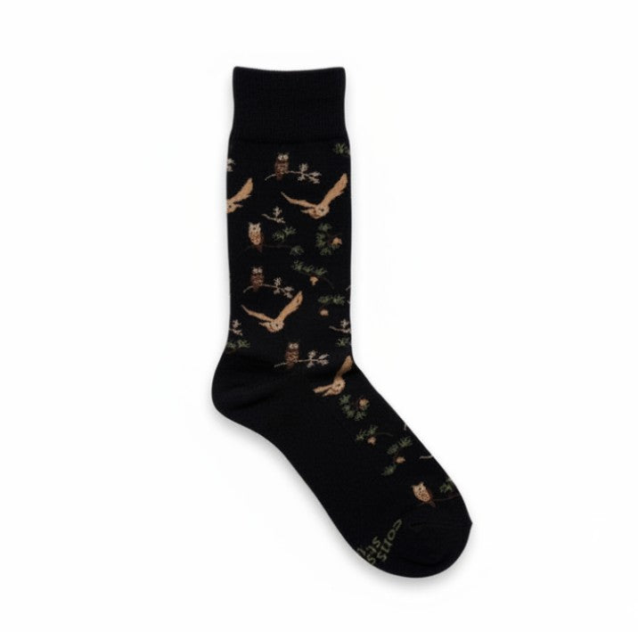 Socks That Protect Owls - Black
small