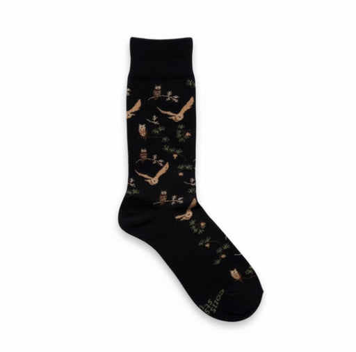 Socks That Protect Owls - Black
small