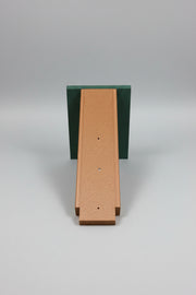 Peterson Bluebird house- rear view for mounting