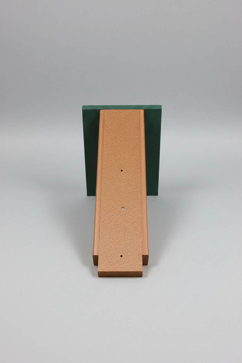 Peterson Bluebird house- rear view for mounting