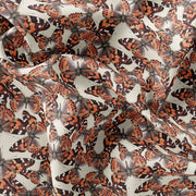 Silk Brown Butterfly Scarf - Painted Lady
closeup