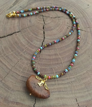 Paw Paw Seed Beed Necklace