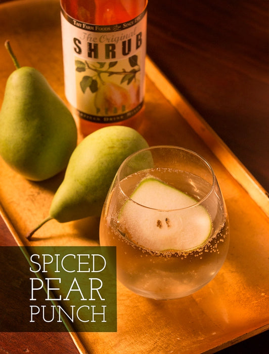 Spiced Vanilla Pear Shrub recipe ideas