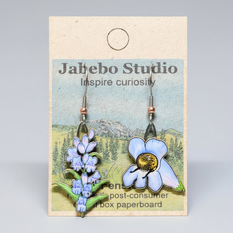 Wild Penstemon Earrings