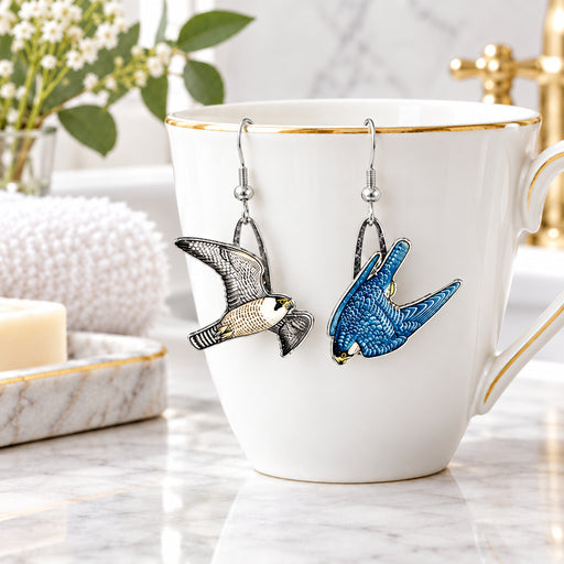 Peregrine Falcon Earrings