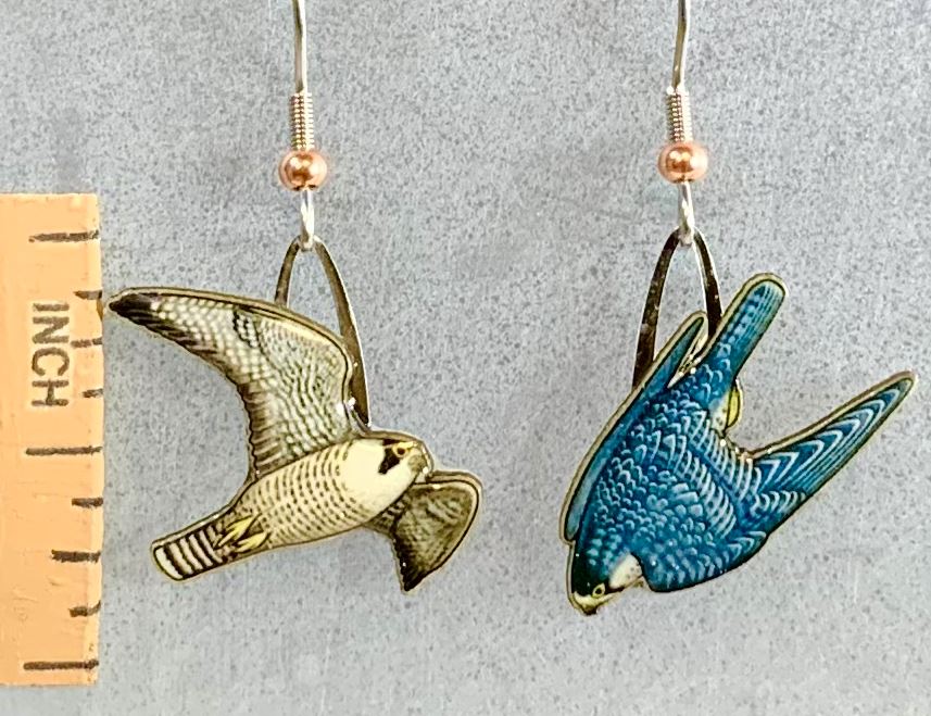 Peregrine Falcon Earrings