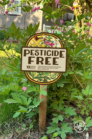 Garden Sign - Pesticide Free Yard