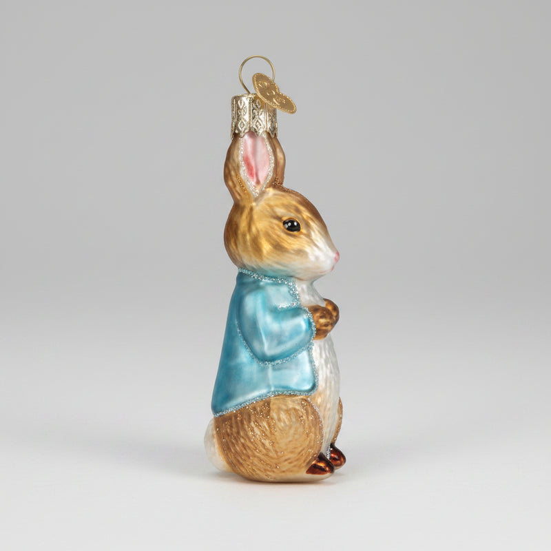 Peter Rabbit Ornament 
side view
