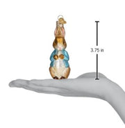 Peter Rabbit Ornament for scale