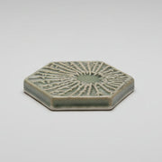 Petoskey Stone Eye Hexagon Tile
