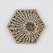 Petoskey Stone Eye Hexagon Tile