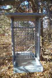 Peanut Feeder for Whole Peanuts - marble gray