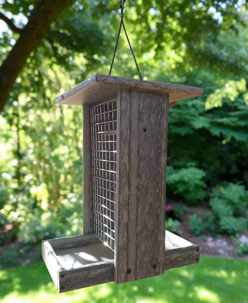 Peanut Feeder for Whole Peanuts - marble gray