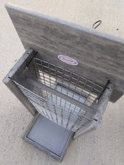 Peanut Feeder for Whole Peanuts - marble gray