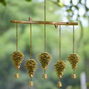 Pine Cone Flamed Windchime