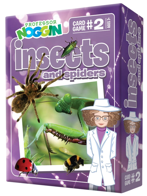 Prof. Noggin Insects and Spiders Card Game