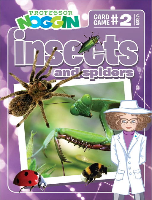 Prof. Noggin Insects and Spiders Card Game