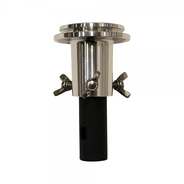 Pole adaptor for 1" diameter pole