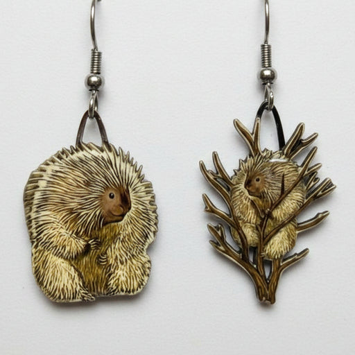 Porcupine Earrings