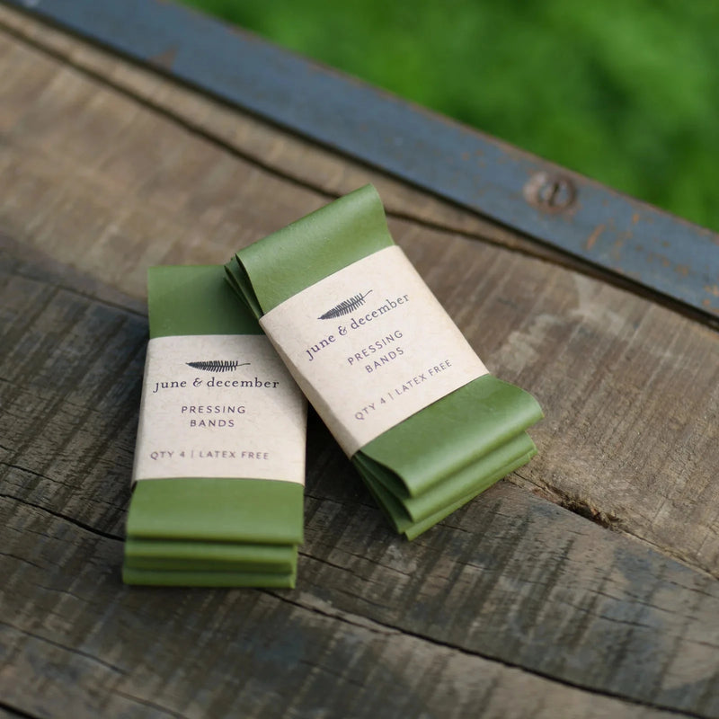 Flower Pressing Bands - 4 pack