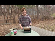 recycled cylinder feeder demo