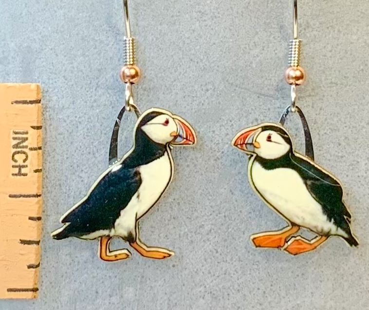 Atlantic Puffin Earrings