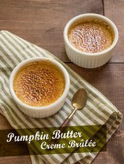 Pumpkin Butter recipe ideas crème brulee 