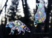 Raccoon Window Clings