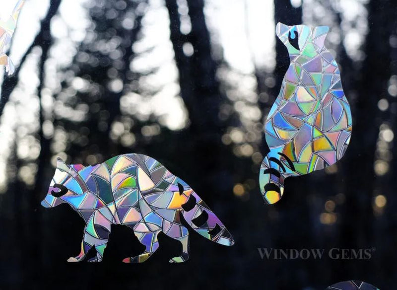 Raccoon Window Clings